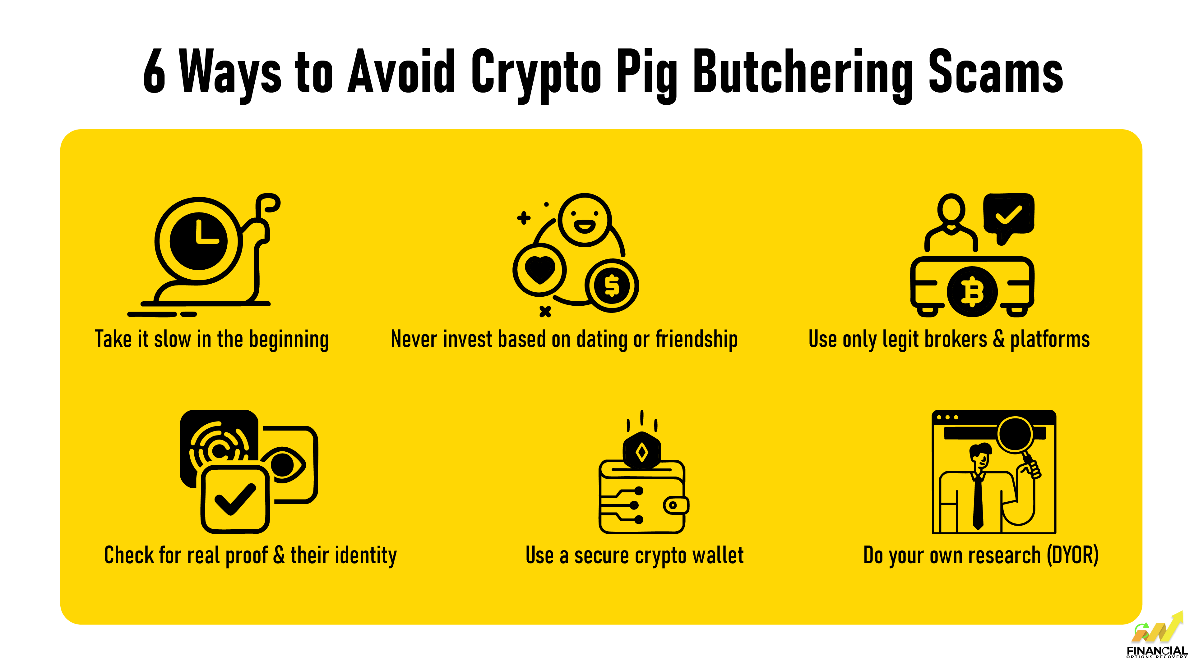 6 Ways to Avoid Crypto Pig Butchering Scams