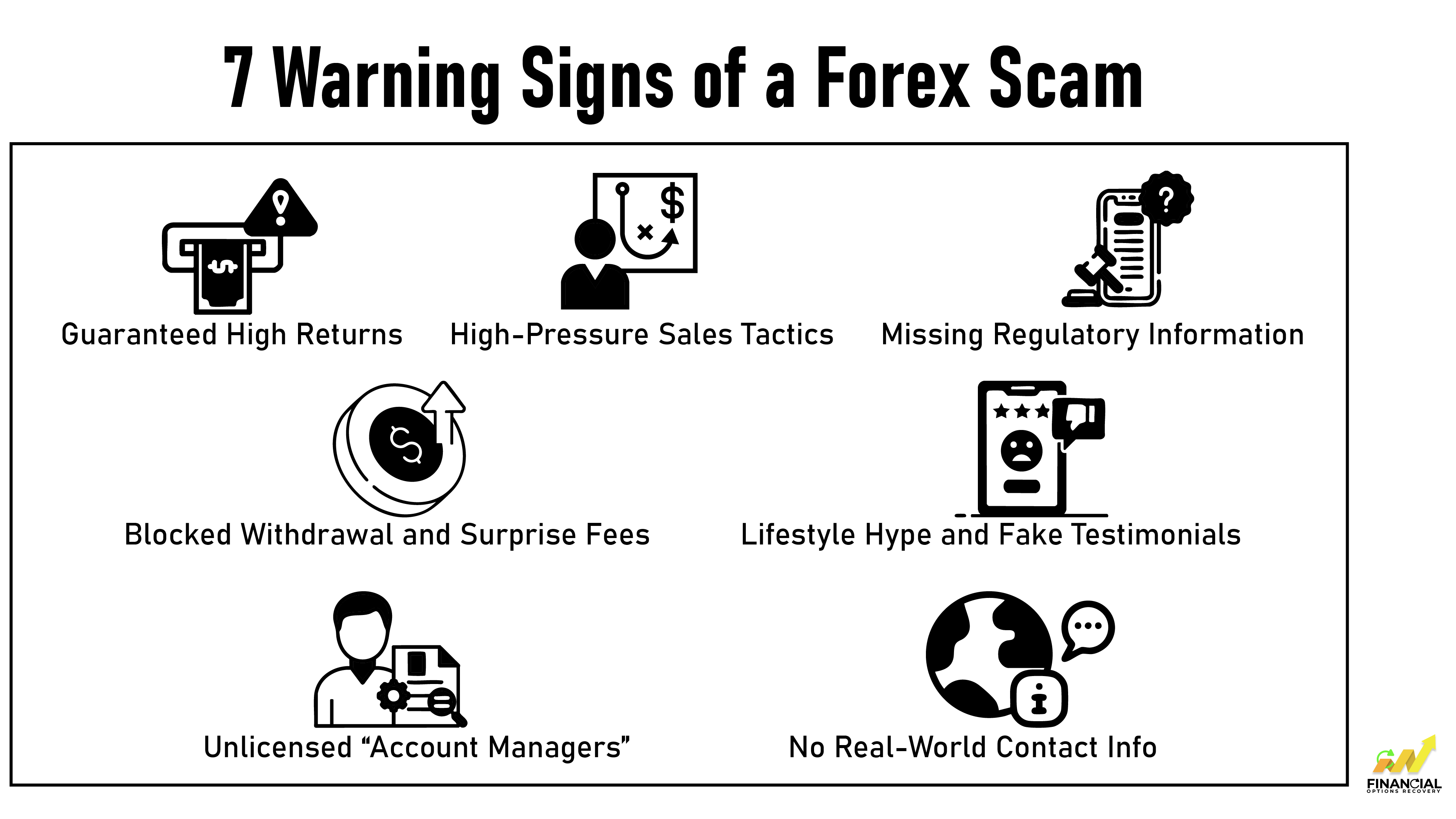 7 Warning Signs of a Forex Scam