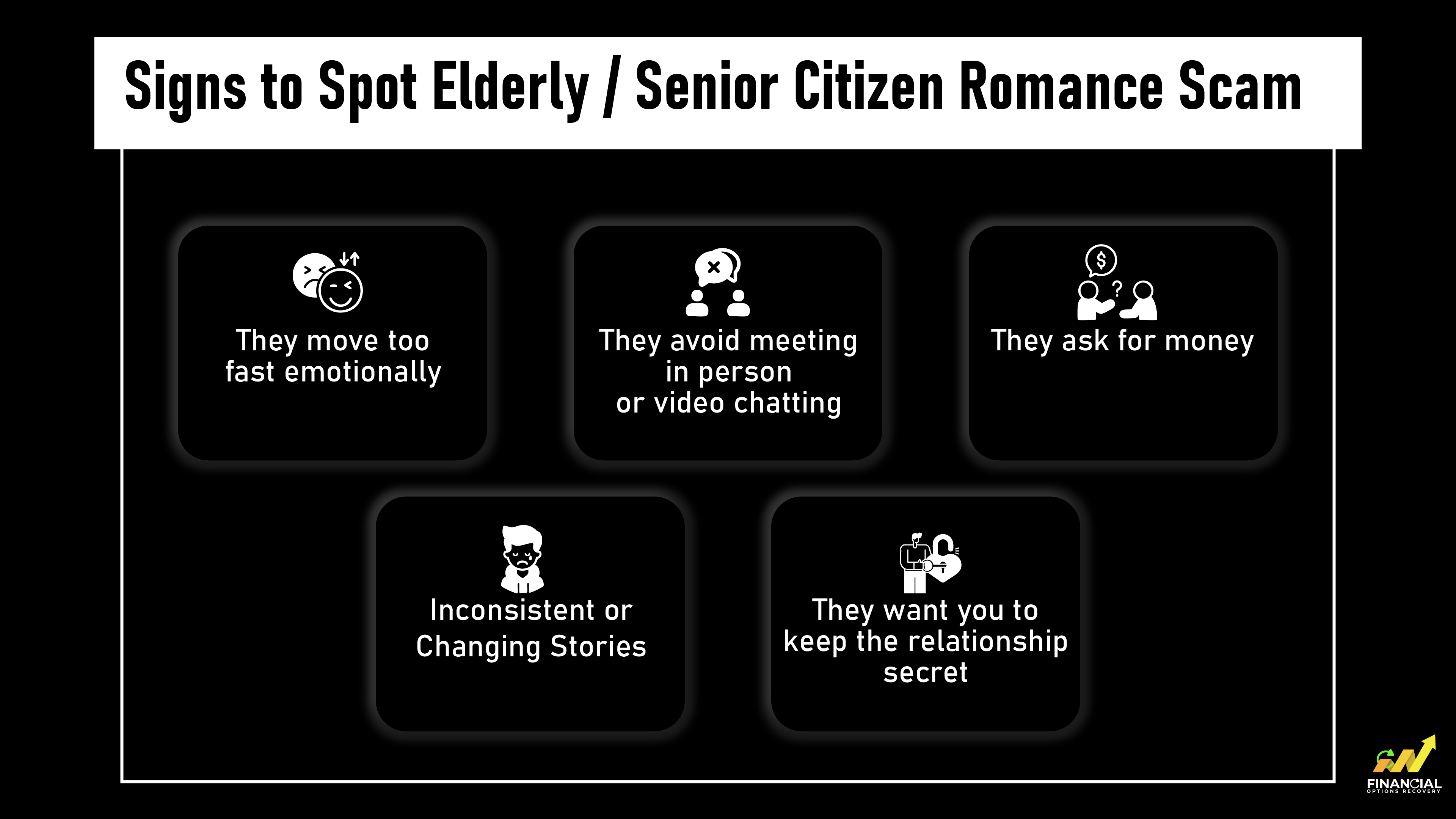 Signs to Spot Elderly or Senior Citizen Romance Scam